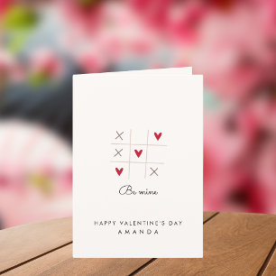 Seien Sie meine Niedlichen Herzen Valentinstag Tag Feiertagskarte