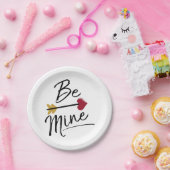 Seien Sie meine Niedlichen Valentine Pappteller (Party)