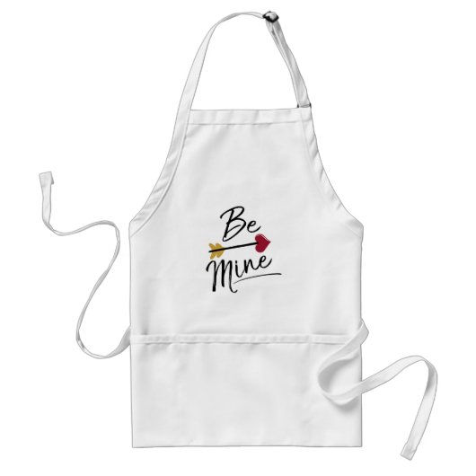 Seien Sie meine Niedlichen Valentine Schürze (Vorne)