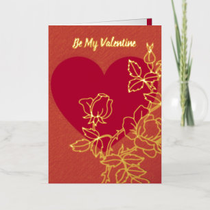 Seien Sie meine Personalisierte Valentinerkarte