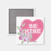 Seien Sie meine rosa Candy Fairy/Fee Design Magnet (Vorderseite/Rückseite)