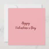 Seien Sie meine Valentin-Magnetkarte (Rückseite)