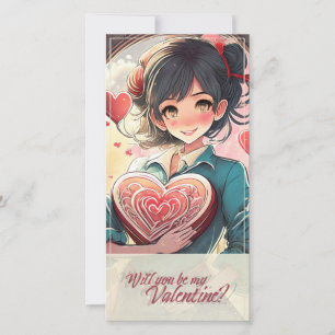 Seien Sie meine Valentine im Manga Style 31470
