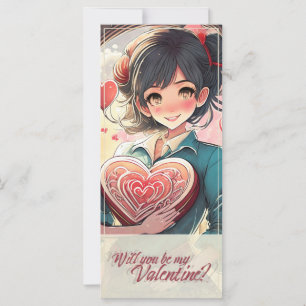 Seien Sie meine Valentine im Manga Style 31470