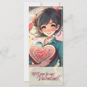 Seien Sie meine Valentine im Manga Style 31470
