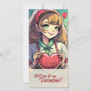 Seien Sie meine Valentine im Manga Style 33419