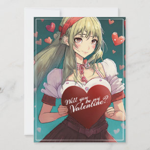 Seien Sie meine Valentine im Manga Style 33893
