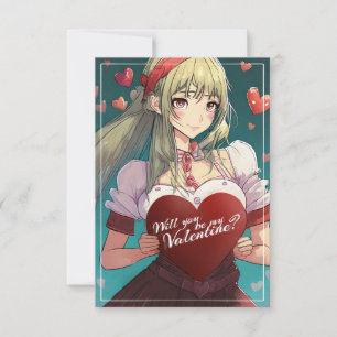 Seien Sie meine Valentine im Manga Style 33893