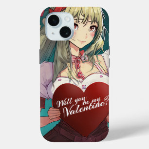 Seien Sie meine Valentine im Manga Style 33893 Case-Mate iPhone Hülle