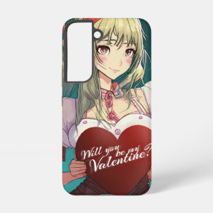 Seien Sie meine Valentine im Manga Style 33893 Samsung Galaxy Hülle