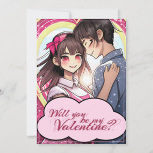 Seien Sie meine Valentine im Manga Style 58477