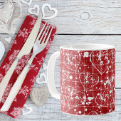 Seien Sie meine Valentine Red & White Keramik Tass Kaffeetasse