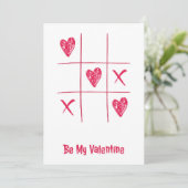Seien Sie meine Valentine Worte und Design Valenti (Stehend Vorderseite)
