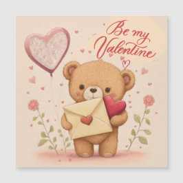 Seien Sie meine Valentineinladung Magneteinladung