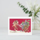 Seien Sie meine Valentinenkarte Feiertagspostkarte (Stehend Vorderseite)