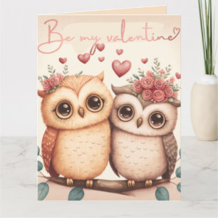 Seien Sie meine Valentinerkarte Dankeskarte