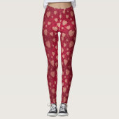 Seien Sie meine Valentinhörer Leggings (Vorderseite)
