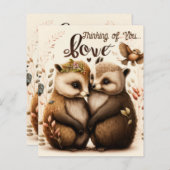 Seien Sie meine Valentinin-Igel in der Liebe (Vorne/Hinten)