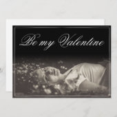 Seien Sie meine Valentinin - lügende junge Frau (Vorne/Hinten)