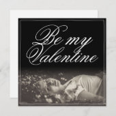 Seien Sie meine Valentinin - lügende junge Frau (Vorne/Hinten)