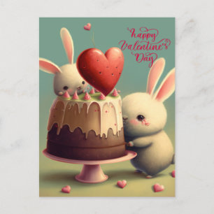 Seien Sie meine Valentinin-Postkarte Postkarte