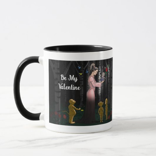 Seien Sie meine Valentinin Prinzessin Tasse (Links)