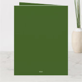 Seien Sie meine Valentinkarte Karte (Rückseite)