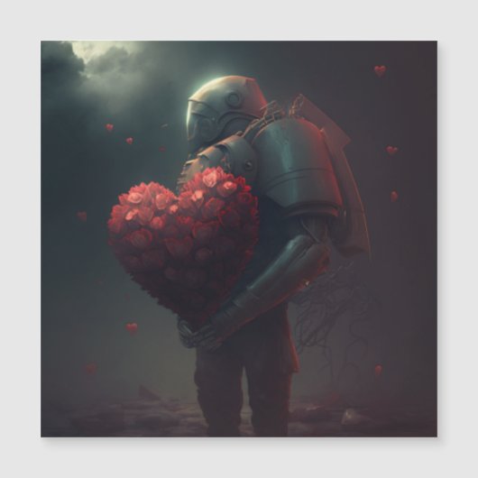 Seien Sie meine Valentinkarte Magnetkarte (Vorderseite)