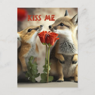 Seien Sie meine Valentinkarte Postkarte