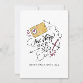 Seien Sie meine Valentinstag-Karte Feiertagskarte (Vorderseite)