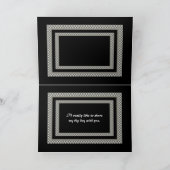 Seien Sie meine wichtigste SPONSOR-Einladung Einladung (Innenseite)