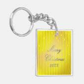 Seien Sie Merry und Shine Bright Acrylic Schlüssel Schlüsselanhänger (Vorderseite links)