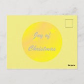 Seien Sie Merry und Shine Bright Post Card Postkarte (Rückseite)