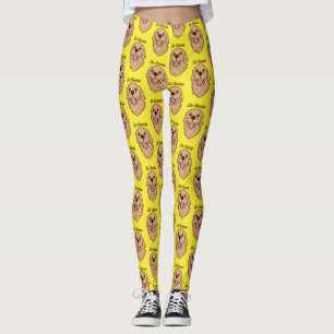 Seien Sie mit dem niedlichen goldenen Retriever Leggings