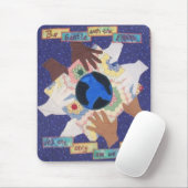 Seien Sie mit der Erde leicht Mousepad (Mit Mouse)