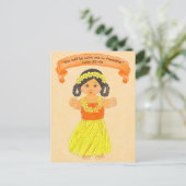 Seien Sie mit mir im Paradies~Scripture~print Postkarte (Stehend Vorderseite)