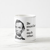 Seien Sie miteinander ausgezeichnet Kaffeetasse (Mittel)