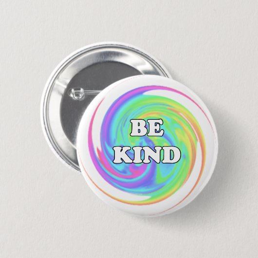 Seien Sie nett Button (Vorne & Hinten)