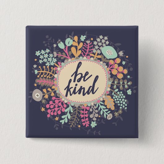 Seien Sie nett Button (Vorderseite)