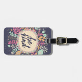 Seien Sie nett Gepäckanhänger (Vorderseite horizontal)