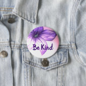 Seien Sie nett schön Blume Button (Beispiel)