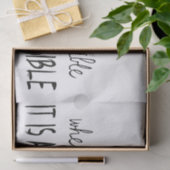 Seien Sie nett, wann immer möglich Seidenpapier (Geschenk)