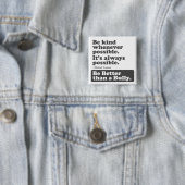 Seien Sie nett, wann immer möglich: Seien Sie Button (Beispiel)