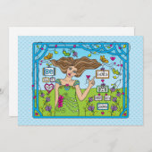 Seien Sie nett zu anderen_Flachkarte 7" x 5" (Vorne/Hinten)