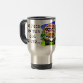 Seien Sie nett zu den Bus-Fahrern Travel Mug Reisebecher (Vorderseite Links)