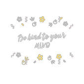 Seien Sie nett zu Ihren Gedanken Mental Health T - T-Shirt