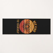 Seien Sie nett zu sich selbst Yoga Mat Yogamatte (Vorderseite (Horizontal))