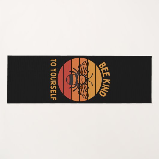 Seien Sie nett zu sich selbst Yoga Mat Yogamatte (Vorderseite (Horizontal))