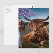 Seien Sie nett zu Tieren Postkarte (Vorne/Hinten)
