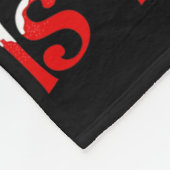 Seien Sie nett zum Mini Golf Santa beobachtet Chri Fleecedecke (Ecke)